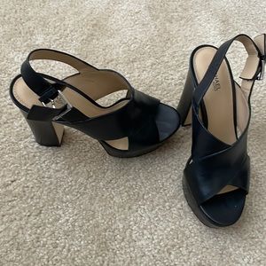 MK platform shoes